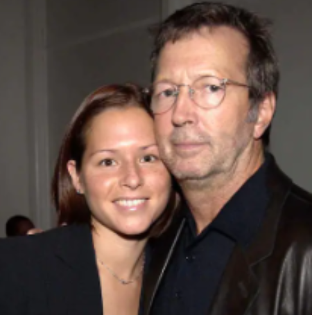 Melia McEnery and Eric Clapton tied the knot in January 2002.